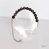  Vòng tay ngọc trai nâu đỏ- vẻ đẹp của sự nam tính 