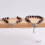  Bộ sưu tập Vòng Tay Song Hành – Gắn Kết Dịu Êm , ngọc trai ánh nâu thương hiệu Opal 