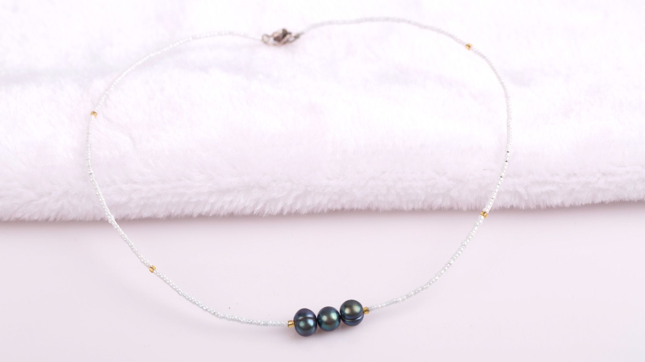  vòng cổ Ngọc Trai Opal mang Phong cách châu âu 
