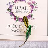  BST Cài Áo đính Ngọc Trai - quà tặng ý nghĩa và đẳng cấp từ thương hiệu opal 
