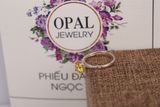  Nhẫn bạc nữ đính đá Ross thương hiệu Opal 