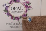  Nhẫn bạc nữ đính đá Ross thương hiệu Opal 