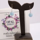  Vòng cổ - Hoa tai Ngọc trai đá Xanh thương hiệu Opal 