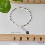  BST lắc bạc mới ra mắt+ quà tặng hoa tai 