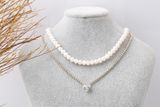 Vòng cổ Choker Ngọc Trai thời thượng Opal 