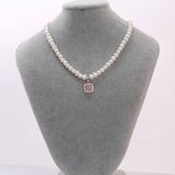  Vòng cổ Choker Ngọc Trai thời thượng Opal 