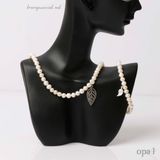  Vòng cổ ngọc trai choker hạt nhí 