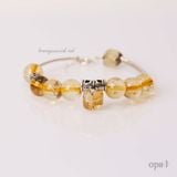  Vòng tay đá Citrine (Thạch anh vàng) trẻ trung 
