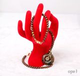  Vòng cổ ngọc trai ánh nâu 5ly 