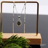  Dây chuyền bạc chất liệu đá CZ phong cách trẻ trung ấn tượng thương hiệu Opal. Tặng dây da phong cách. 