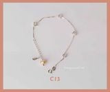  Lắc tay bạc đính ngọc trai phong cách trẻ trung giá ưu đại từ thương hiệu Opal 