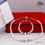  SETP63 -Bộ trang sức ngọc trai  OPAL 