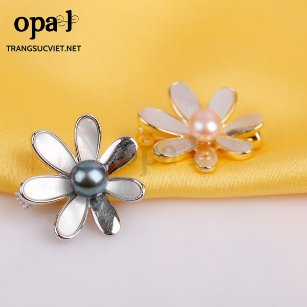  Cài áo bông hoa thương hiệu OPAL 