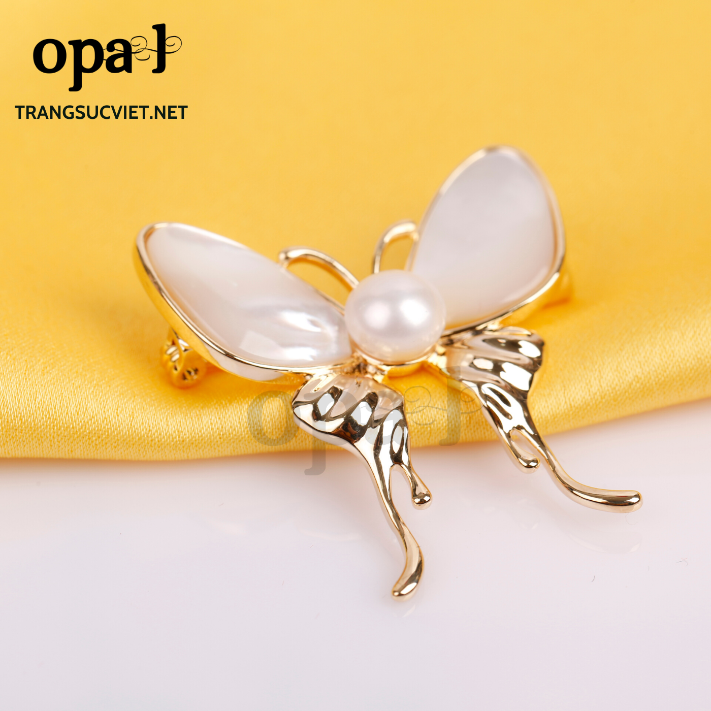  Cài áo cánh bướm thương hiệu OPAL 