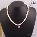  PN47- Chuỗi vòng cổ ngọc trai OPAL 