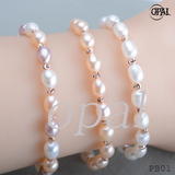  PB01 -Chuỗi vòng tay ngọc trai OPAL 