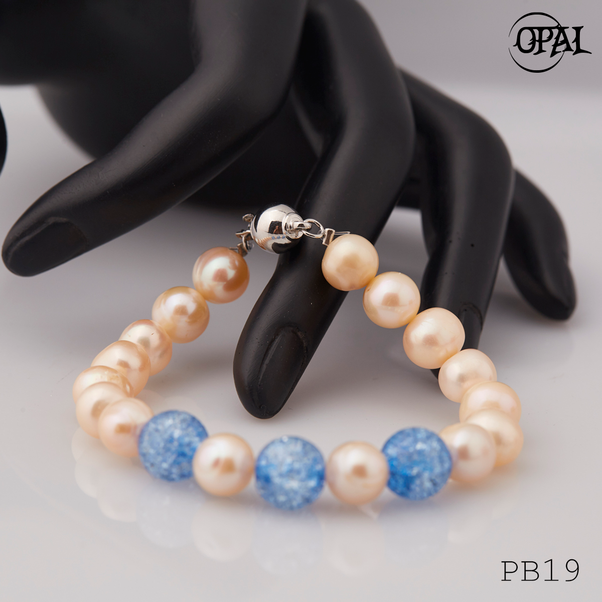  PB19 - Chuỗi vòng tay ngọc trai OPAL 