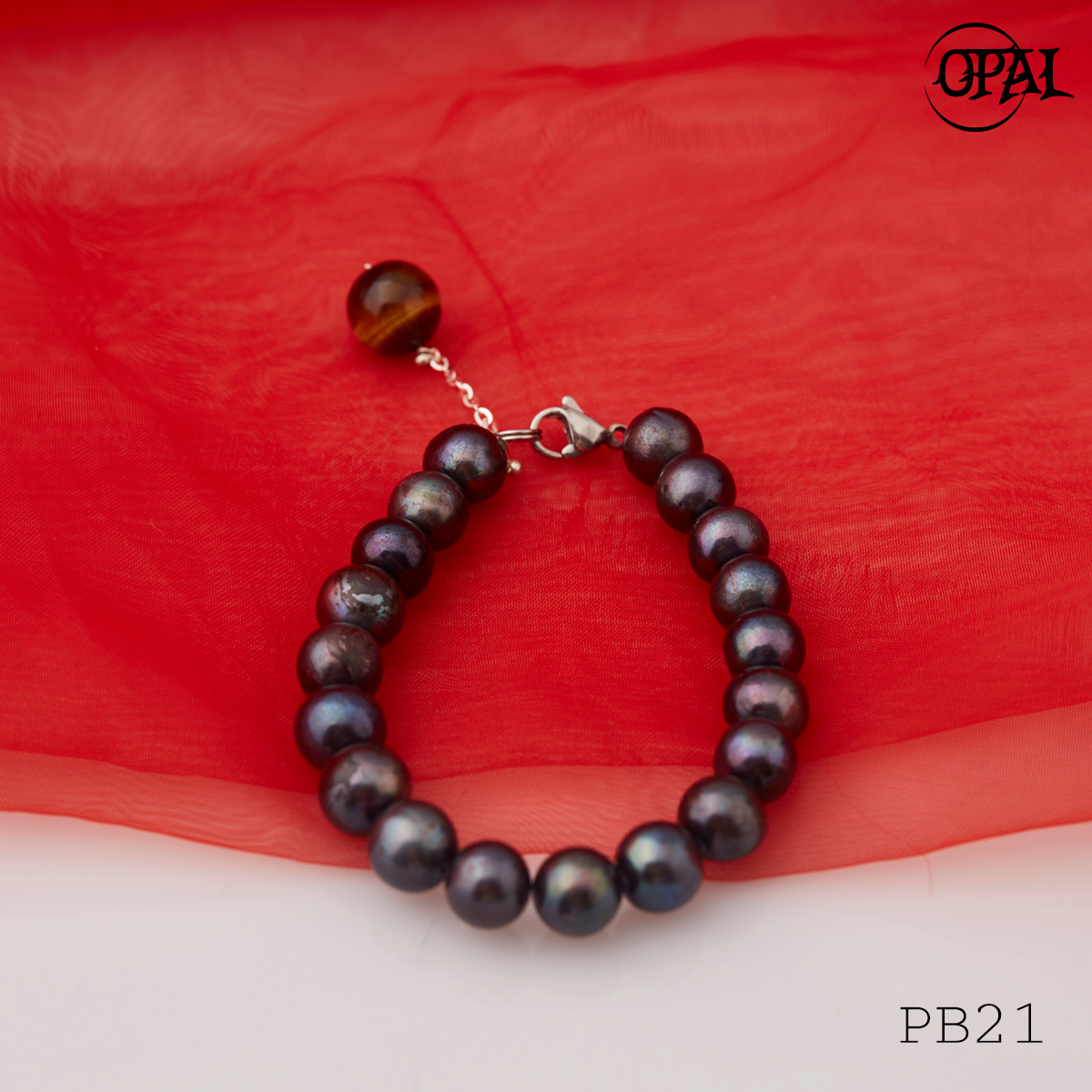  PB21 - Chuỗi vòng tay ngọc trai OPAL 