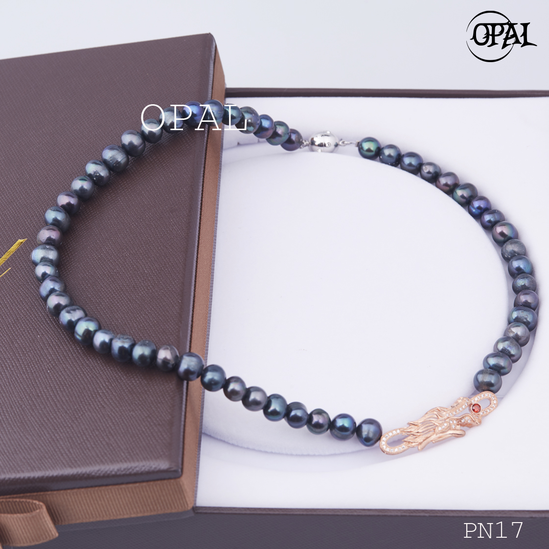  PN17- Chuỗi vòng cổ ngọc trai  OPAL 