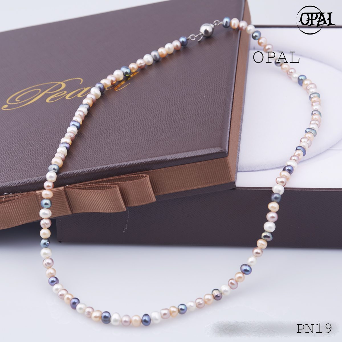  PN19- Chuỗi vòng cổ ngọc trai  OPAL 