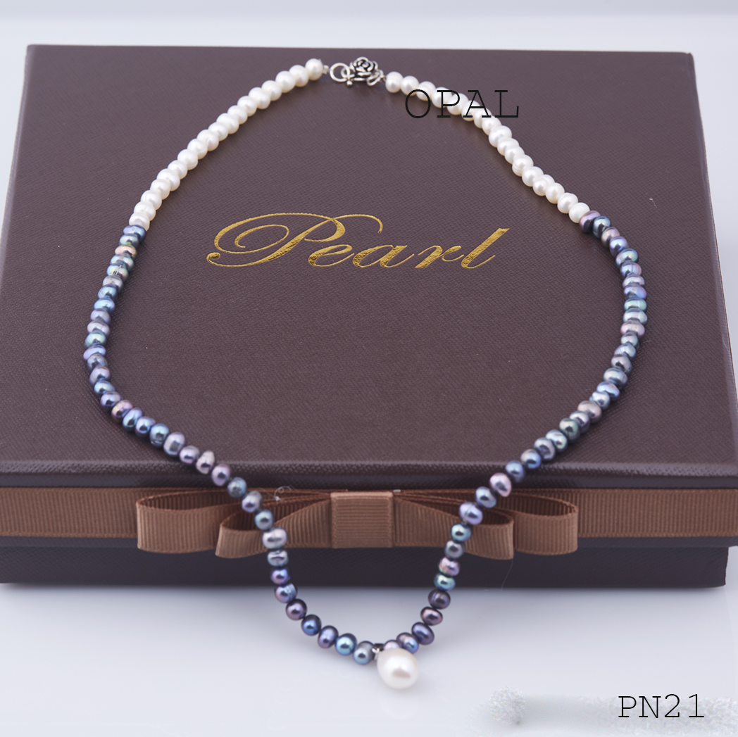  PN21- Chuỗi vòng cổ ngọc trai  OPAL 