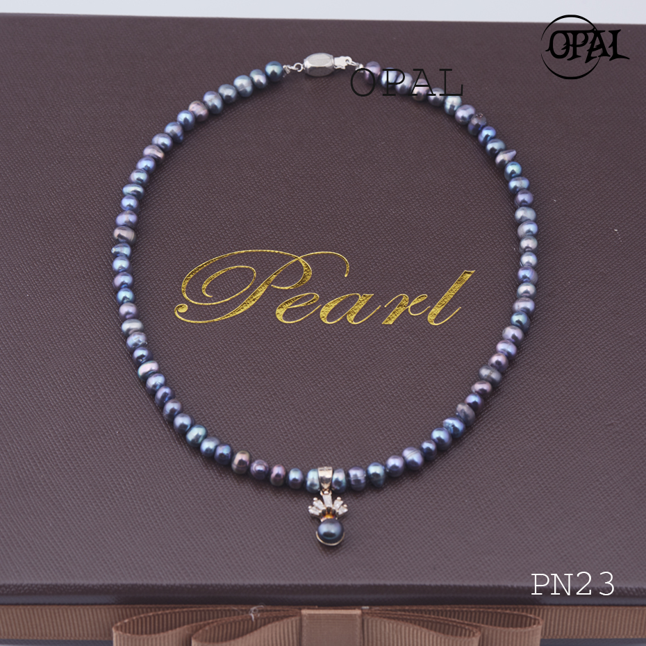  PN23 - Chuỗi vòng cổ ngọc trai  OPAL 