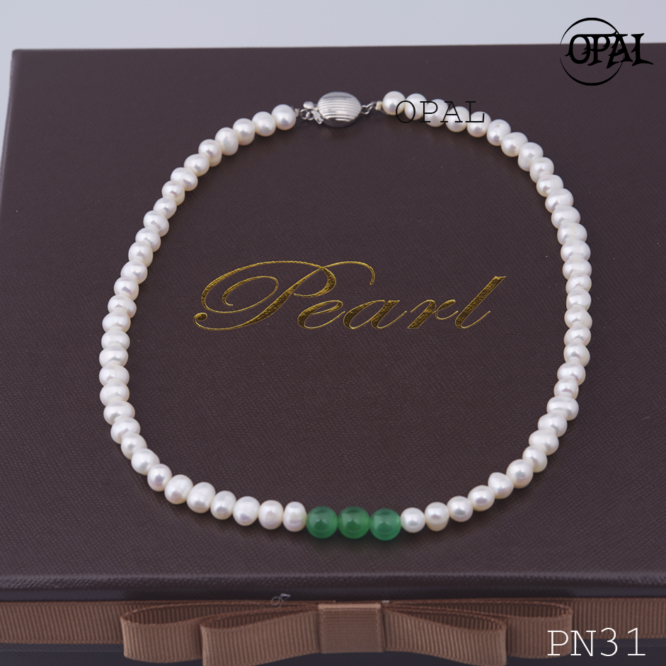  PN31- Chuỗi vòng cổ ngọc trai OPAL 