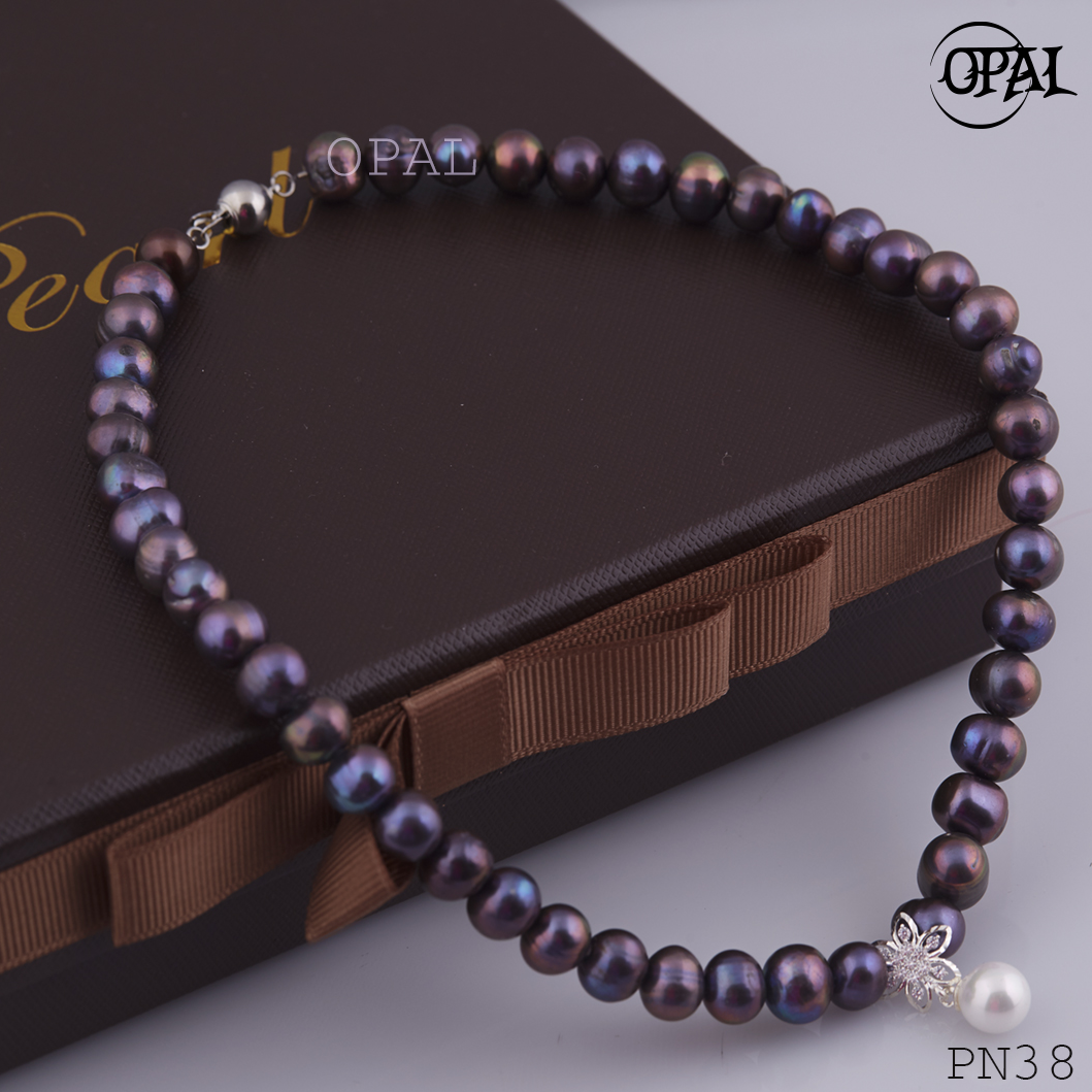  PN38- Chuỗi vòng cổ ngọc trai OPAL 