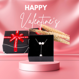  Quà tặng Valentine ,dây chuyền bạc đính Ngọc Trai nước ngọt tự chọn size ngọc . 