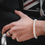  Vòng tay ngọc trai nam phong cách nam tính , lịch lãm , trẻ trung ấn tượng thương hiệu Opal 