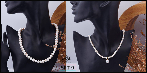  SET9- Bộ trang sức ngọc trai OPAL 