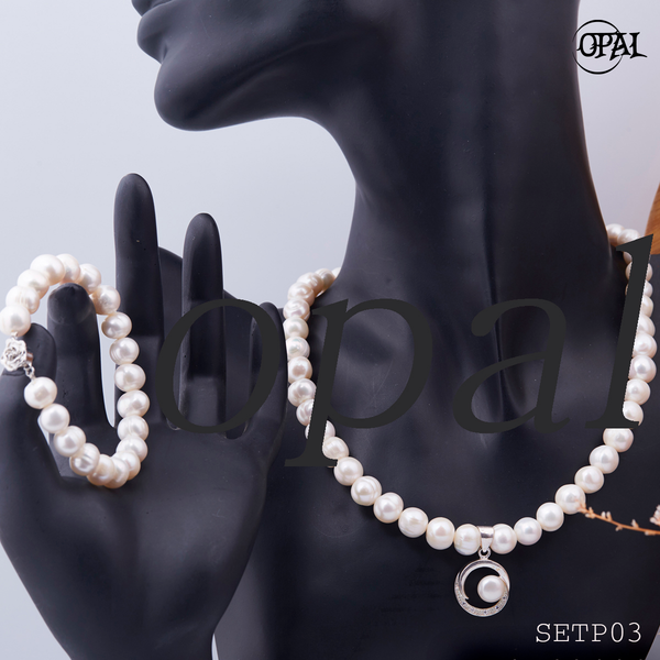  SETP03 - Bộ trang sức ngọc trai OPAL 