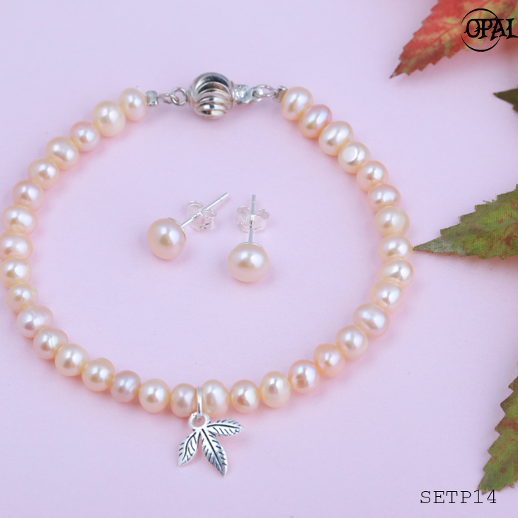  SETP14 - Bộ trang sức Ngọc Trai OPAL 