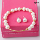  Set vòng tay và bông tai thương hiệu Opal HT2 