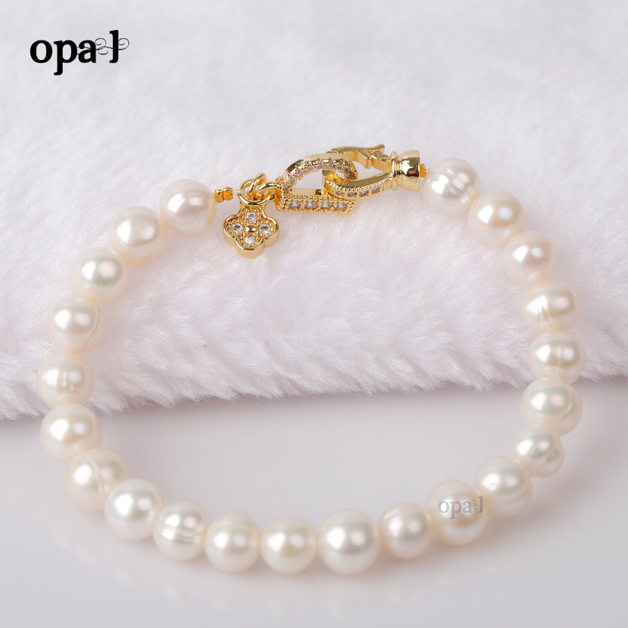  Chuỗi vòng tay Ngọc Trai Opal 