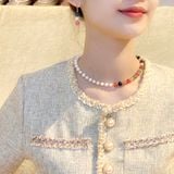  BST vòng cổ Ngọc Trai phong cách trẻ trung thương hiệu Opal - Quà tặng hoa tai nụ 350k 