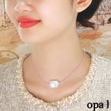  Vòng cổ Ngọc Trai Baroque Phong cách Châu Âu thương hiệu Opal 