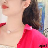  Vòng cổ Ngọc Trai Baroque Phong cách Châu Âu thương hiệu Opal 