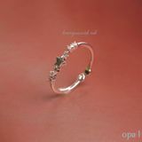  Bộ sưu tập nhẫn bạc phong cách trẻ trung. 