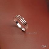  Bộ sưu tập nhẫn bạc phong cách trẻ trung. 