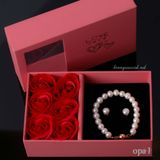  Bộ quà tặng vòng tay và hoa tai ngọc trai 