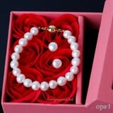  Bộ quà tặng vòng tay và hoa tai ngọc trai 