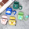 Túi đựng AirPods 1 & 2 Silicone kèm móc JM FR03