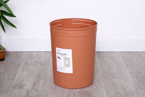 Sọt rác nhựa 10 lít Hiro Inochi HIN.SRTR.0010