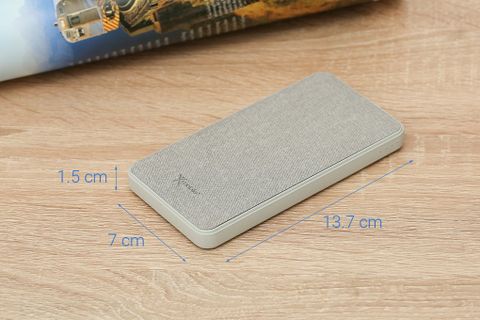 Pin sạc dự phòng Polymer 10000mAh Type C PD QC3.0 Xmobile P68D Hồng