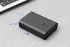  Pin sạc dự phòng Polymer 10.000mAh Type C PD Xiaomi Power Bank 3 Ultra Compact Đen 