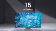  Samsung trở thành thương hiệu TV số 1 trên thế giới liên tiếp trong suốt 15 năm, dẫn đầu phân khúc TV 75 inch trở lên 