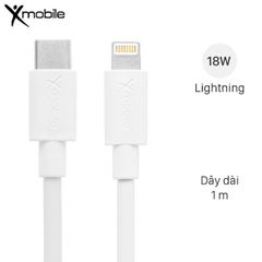  Cáp Type C - Lightning 1m Xmobile LPDC-05 Trắng 