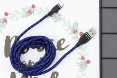  Cáp Micro 2m Xmobile LTMP-2006 Xanh Navy 