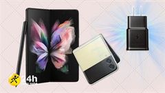  Samsung tặng kèm củ sạc 25W trong hộp bán lẻ Galaxy Z Flip3 và Galaxy Z Fold3 tại Trung Quốc, tuy nhiên giá lại... 